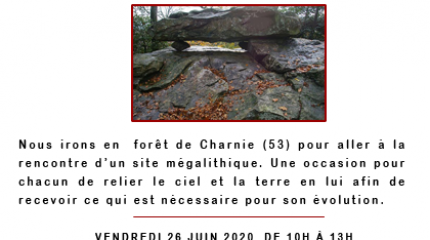 Sortie sur Lieu sacré